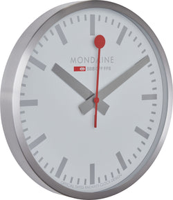 MONDAINE SBB Wanduhr - Silber