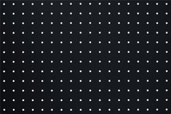 BELLO Panneau perforé - Noir / L: 57.2 cm x P: 1.2 cm x H: 38.1 cm