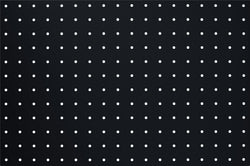 Plaque perforée BELLO - Noir / L : 57,2 cm x P : 1,2 cm x H : 38,1 cm