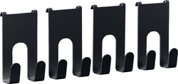 BELLO Haken - Schwarz / B: 6.5 cm x T: 3.6 cm x H: 2.2 cm