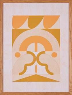 FLORAL 03 Bild gerahmt 30x40 cm - B: 31.0 cm x T: 2.0 cm x H: 41.0 cm