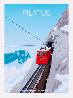 Poster La Jonx PILATUS - L: 30,0 cm x P: 0,1 cm x A: 40,0 cm