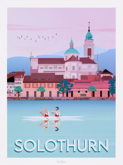 Affiche de La Jonx SOLOTHURN - L: 30.0 cm x P: 0.1 cm x H: 40.0 cm