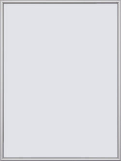 MATISSE argent Cadre - Argent / L: 18.4 cm x P: 2.2 cm x H: 24.4 cm