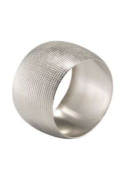 GLAMOUR Rond de serviette - Argent / L: 4.5 cm x H: 3.0 cm