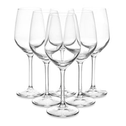 ALICIA Set de verres a vin - Transparent / Hauteur : 22,7 cm