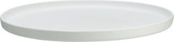 ALCOA Assiette plate - Blanc / Hauteur : 2,0 cm
