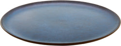 RAW MIDNIGHT BLUE Speiseteller - Blau / H: 2.0 cm