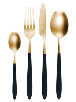 Set di posate SOLA GAYA EXETER - Oro, Nero / L: 32,0 cm x P: 43,0 cm x A: 5,0 cm