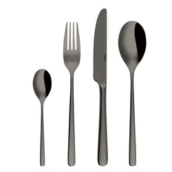 SOLA SALAMANCA Besteck-Set - Grau / B: 32.0 cm x T: 43.0 cm x H: 5.0 cm