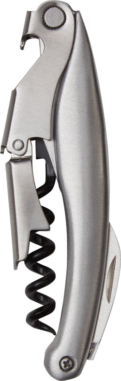 VIN BOUQUET Kellner-Korkenzieher - Silber
