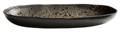 Plat de service OEIRAS II - L : 24,0 cm x P : 12,0 cm x H : 3,0 cm / Noir