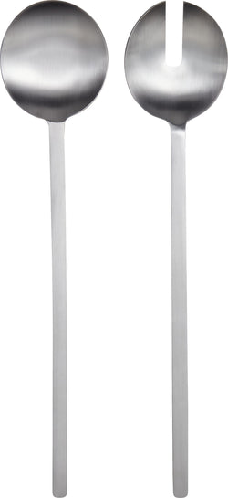 SERAPHINE Couverts à salade - Argent / L: 6.0 cm x P: 1.5 cm x H: 30.0 cm