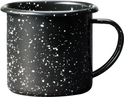 ERMES Tasse - Schwarz / Weiss / B: 13.4 x T: 9.3 x H: 8.5