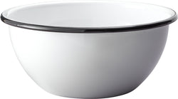 ERMES Schüssel - Weiss / Schwarz / H: 7.5