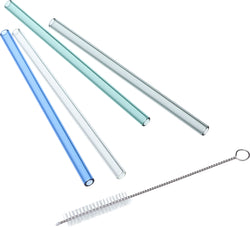 NUCCIA Set de pailles - Multicolore / Hauteur : 15,0 cm