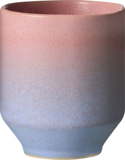 SPHERE Kaffeebecher - Hellblau, Rosa / H: 8.5 cm