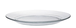LYS Speiseteller - Transparent / H: 4.0 cm