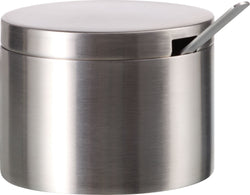 SERAPHINE ZUCKERDOSE EDELSTAHL MATT - Silber / H: 6.0 cm