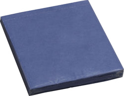 PAPER PAPER Serviettes de table en papier - Bleu / L: 33.0 cm x P: 33.0 cm x H: 0.1 cm