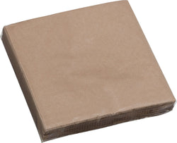 PAPER Serviettes de table en papier - sable / L: 25.0 cm x P: 25.0 cm x H: 0.1 cm