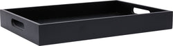 ELEO Plateau de service - Noir / L: 44.0 cm x P: 30.0 cm x H: 5.5 cm