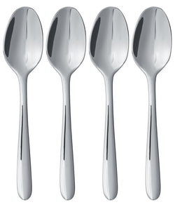 SOLA ROSALINE Set de cuillères à mocca - Argent / L: 2.4 cm x P: 3.0 cm x H: 11.7 cm