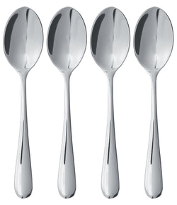 SOLA MANUELLE Mokkalöffel-Set - Silber / B: 2.5 cm x T: 1.0 cm x H: 11.9 cm