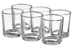 ISIDORE Windlicht - Transparent / H: 6.5 cm