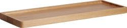 LINA Deko Platte - Braun / B: 50.0 cm x T: 18.0 cm x H: 2.5 cm