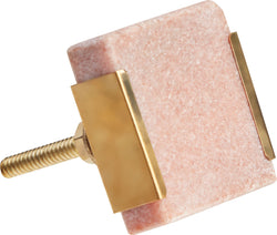 LIA Möbelknauf - Rosa / H: 2.2 cm