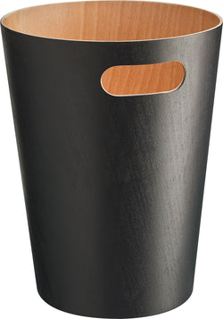 WOODROW Cestino per la carta - Nero / L: 28.0 cm x P: 23.0 cm x A: 28.0 cm
