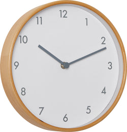 FUTURA Horloge murale - L: 25.5 cm x P: 25.5 cm x H: 4.5 cm