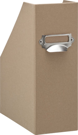 SOHO Porte-magazines - sable / L: 11.5 cm x P: 26.0 cm x H: 31.5 cm