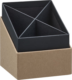 SOHO Porte-stylo - sable / L: 8.6 cm x P: 8.6 cm x H: 10.0 cm