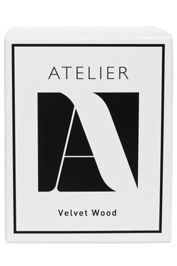 ATELIER Velvet Wood Bougie parfumée - Bois de velours / Bois de velours
