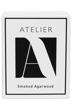 Candela profumata ATELIER Smoked Agarwood - A: 8,7 cm x D: 7,3 cm / Marrone