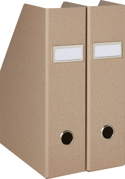 FIONA Portariviste - naturale / L: 25.5 cm x P: 8.5 cm x A: 31.5 cm