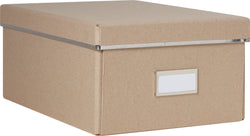 KURT Boîte de rangement - Nature / L: 22.5 cm x P: 32.0 cm x H: 14.0 cm