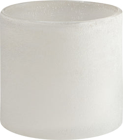 FRIDA Windlicht - Weiss / H: 9.0 cm