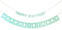 BIRTHDAY Girlande mint L230 cm 2 Stk. - Mint