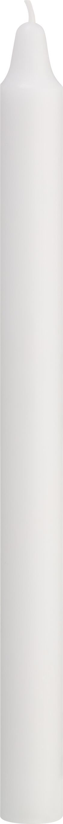 BAL Stabkerze - Weiss / H: 24.0 cm