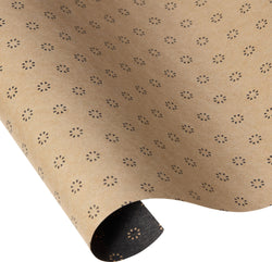 CIRCLE Papier cadeau - Noir / L: 70.0 cm x P: 200.0 cm