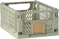 FELIX Klappbox moosgrün 25x16.5x10 cm - Hellgruen / B: 25.0 cm x T: 16.5 cm x H: 10.0 cm