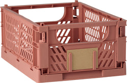 FELIX Klappbox rotbraun 25x16.5x10 cm - Rost / B: 25.0 cm x T: 16.5 cm x H: 10.0 cm