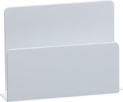 NOTCH Briefhalter - Weiss / B: 11.4 cm x T: 3.7 cm x H: 8.1 cm