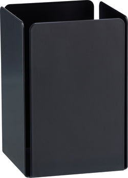 NOTCH Stifteköcher - Schwarz / B: 7.5 cm x T: 7.5 cm x H: 11.2 cm