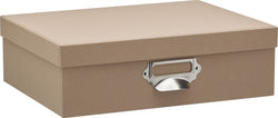 SOHO Aufbewahrungsbox - Sand / B: 33.7 cm x T: 25.5 cm x H: 10.5 cm