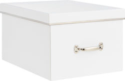 ENGLA Aufbewahrungsbox X-mas - Weiss / B: 37.0 cm x T: 50.0 cm x H: 27.5 cm