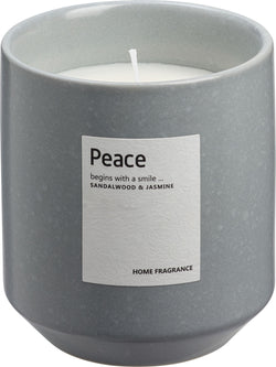 LARISSA Peace Bougie parfumée - Lys de bois de santal / Lys de bois de santal